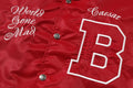 A BATHING APE BAPE NYLON VARSITY JACKET