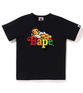 A BATHING APE BAPE KIDS 3D MILO JUNKFOOD ON BAPE TEE