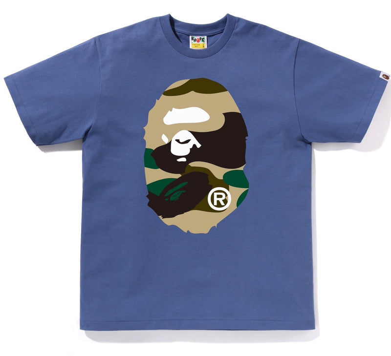 A BATHING APE GIANT 1ST CAMO BIG APE HEAD TEE – happyjagabee
