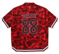 A BATHING APE COLOR CAMO WARM UP SS SHIRT