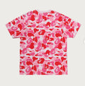 A BATHING APE ABC CAMO ONE POINT TEE