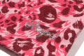 A BATHING APE Ladies' WILD LEOPARD PATTERN SWEAT SKIRT
