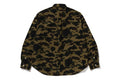 A BATHING APE 1ST CAMO ONE POINT RELAXED FIT L/S SHIRT