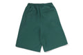 A BATHING APE ONE POINT KNEE LENGTH RELAXED FIT SWEAT SHORTS