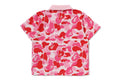 A BATHING APE Ladies' ABC CAMO CROPPED POLO SHIRT