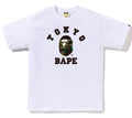 A BATHING APE 1ST CAMO TOKYO COLLEGE TEE ( TOKYO Limited )
