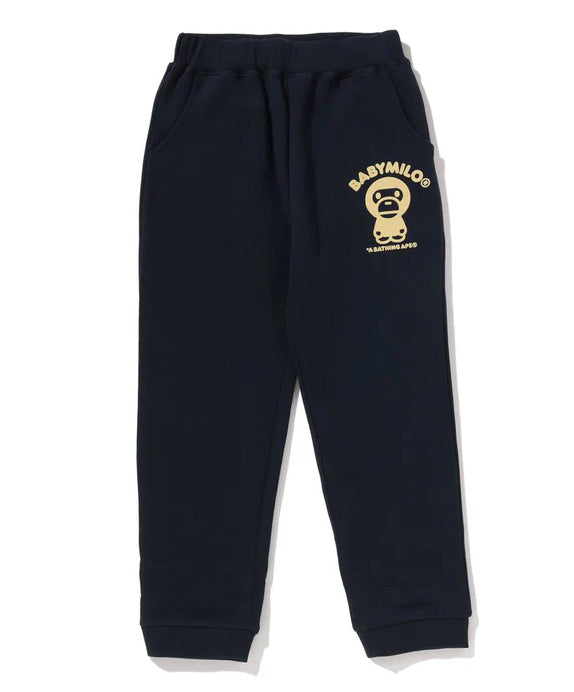 A BATHING APE BAPE KIDS BABY MILO SWEAT PANTS