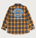 A BATHING APE BAPE KIDS BABY MILO HOODIE RELAXED FIT L/S SHIRT