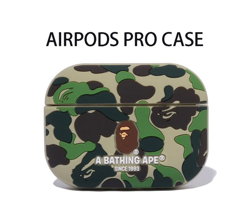 A BATHING APE ABC CAMO AIRPODS PRO CASE