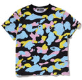 A BATHING APE Ladies' NEW MULTI CAMO ONE POINT MINI TEE - happyjagabee store