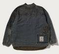 A BATHING APE BAPE BLACK HYBRID KIMONO JACKET