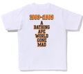 A BATHING APE BASEBALL LOGO TEE