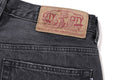 A BATHING APE SHARK LOOSE FIT 13OZ DENIM PANTS