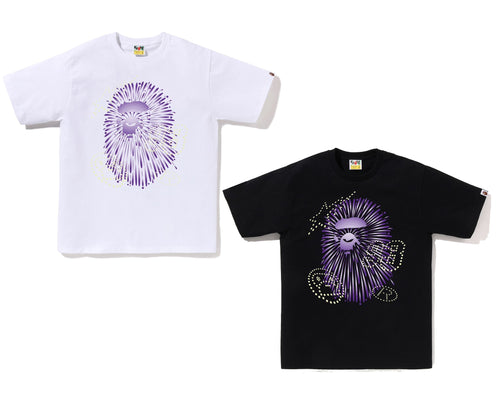 A BATHING APE FIREWORK APE HEAD TEE #1
