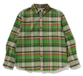 A BATHING APE BAPE CHECK SHIRT