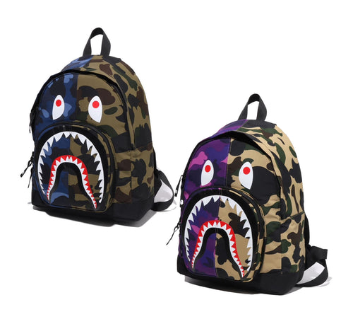 A BATHING APE BAPE x PORTER COLOR CAMO PACKABLE DAY PACK