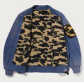 A BATHING APE BAPE SWEAT BOMBER JACKET