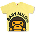 A BATHING APE BAPE KIDS BIG BABY MILO TEE