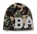 A BATHING APE ABC CAMO KNIT CAP