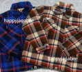 A BATHING APE BAPE CHECK CPO ZIP JACKET