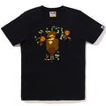 A BATHING APE Ladies' ABC CAMO COLLEGE MILO TEE