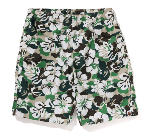 A BATHING APE ABC RESORT CAMO BEACH SHORTS