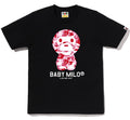 A BATHING APE Ladies' ABC CAMO BABY MILO TEE