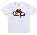 A BATHING APE Ladies' NEW MULTI CAMO BABY LISA ON BAPE TEE