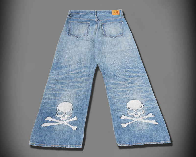 A BATHING APE BAPE x mastermind JAPAN DENIM PANTS