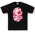 A BATHING APE ABC CAMO BIG APE HEAD TEE