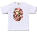 A BATHING APE CHOCOLATE APE HEAD TEE - happyjagabee store