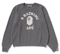 A BATHING APE Ladies' COLLEGE KNIT SWEATER