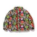 A BATHING APE BAPE KIDS BAPE MILO ASSORTED DOWN JACKET