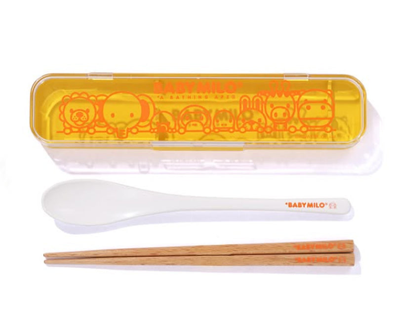 A BATHING APE BAPE KIDS BABY MILO CUTLERY SET