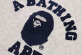 A BATHING APE WASHED CLOUD CAMO COLLEGE RELAXED FIT TEE