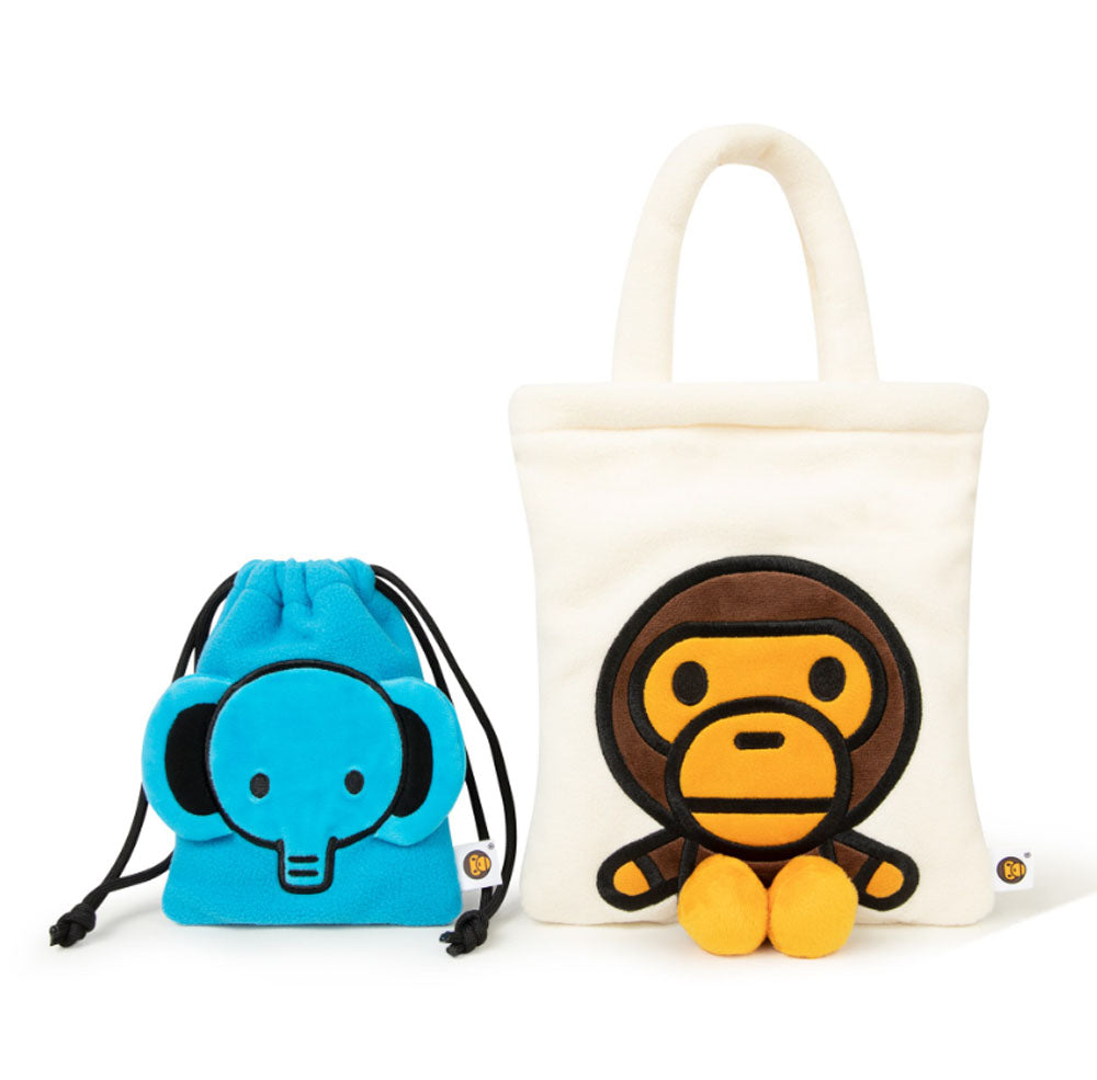 A BATHING APE - BABY MILO STORE BABY MILO DRAWSTRING POUCH