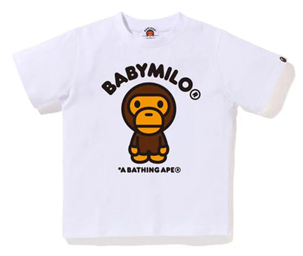 A BATHING APE BAPE KIDS BABY MILO TEE