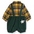 A BATHNIG APE BAPE KIDS APE HEAD SUSPENDERS PANTS LAYERED ROMPERS