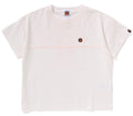 A BATHING APE BAPE KIDS BABY MILO NEON PRINT RELAXED FIT TEE