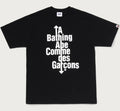 A BATHING APE BAPE x COMME des GARCONS CDG OSAKA Limited BAPE LOGO TEE