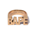 A BATHING APE BAPE LOGO RING