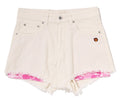 A BATHING APE Ladies' BABY LISA ONE POINT SHORTS