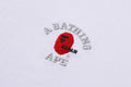 A BATHING APE COLLEGE ONE POINT EMBROIDERY TEE