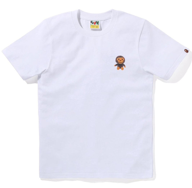 A BATHING APE Ladies' MILO PLUSH DOLL ONE POINT TEE - happyjagabee store