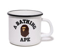 A BATHING APE ENAMEL MUG
