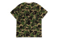 A BATHING APE ABC CAMO PILE JACQUARD ONE POINT TEE