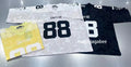 A BATHING APE SOLID CAMO MULTI LOGO RELAXED FIT FOOTBALL JERSEY