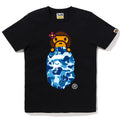 A BATHING APE Ladies' ABC CAMO LISA ON APE HEAD TEE