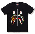 A BATHING APE Ladies' ABC CAMO MILO SHARK TEE