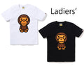A BATHING APE Ladies' BOA BIG BABY MILO TEE